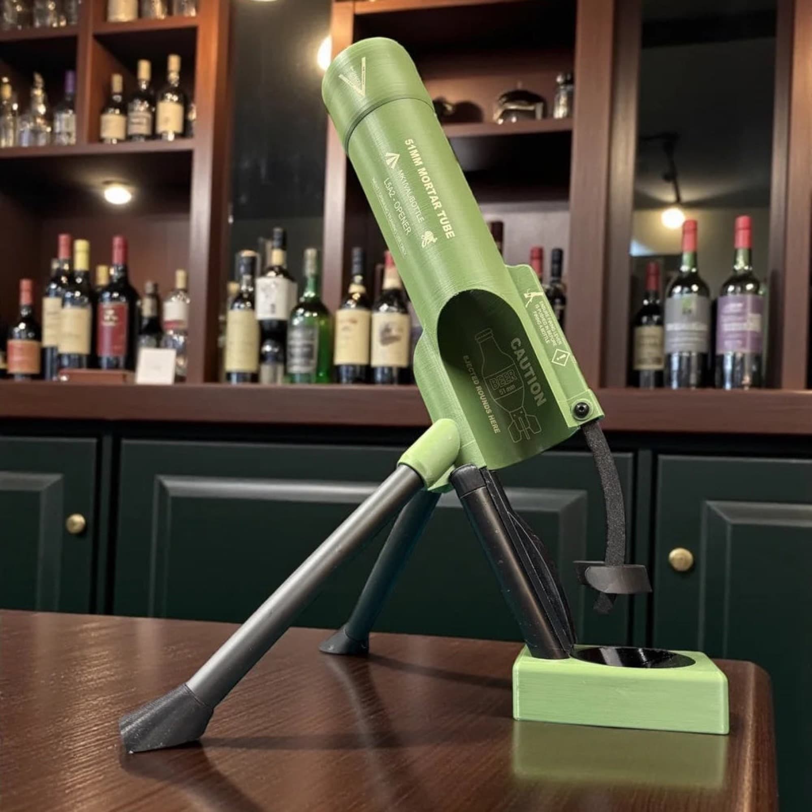 Beer Mortar™ — Bottle Cap Launcher